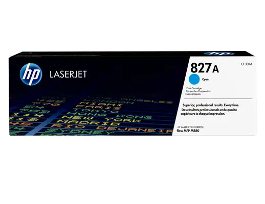 HP 827A toner LaserJet cyan authentique_2