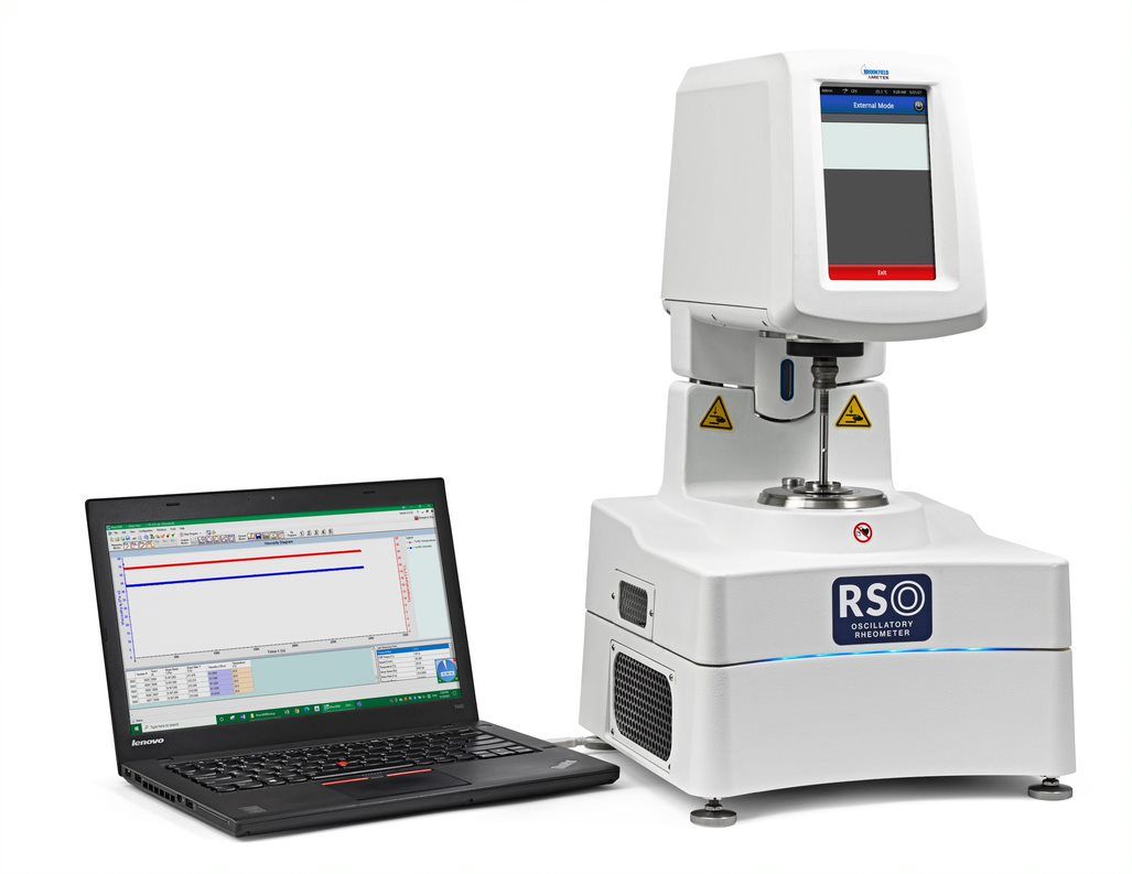 Rhéomètre RSO Ametek Brookfield - test rapide, cône/plan et cylindre concentrique_2