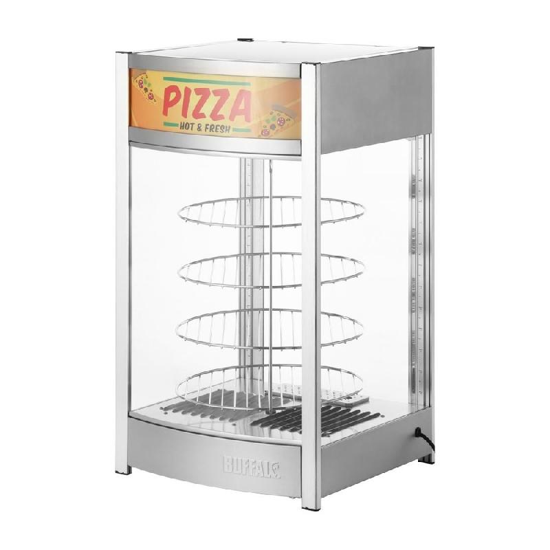 Vitrine chauffante rotative pour pizzas 4 niveaux - Buffalo - JB188_2