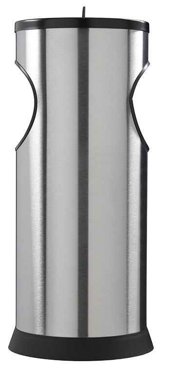 Réf. 58958 - Kipso - Cendrier corbeille Rossignol en inox brossé avec bac à sable et grille retire-mégots_2