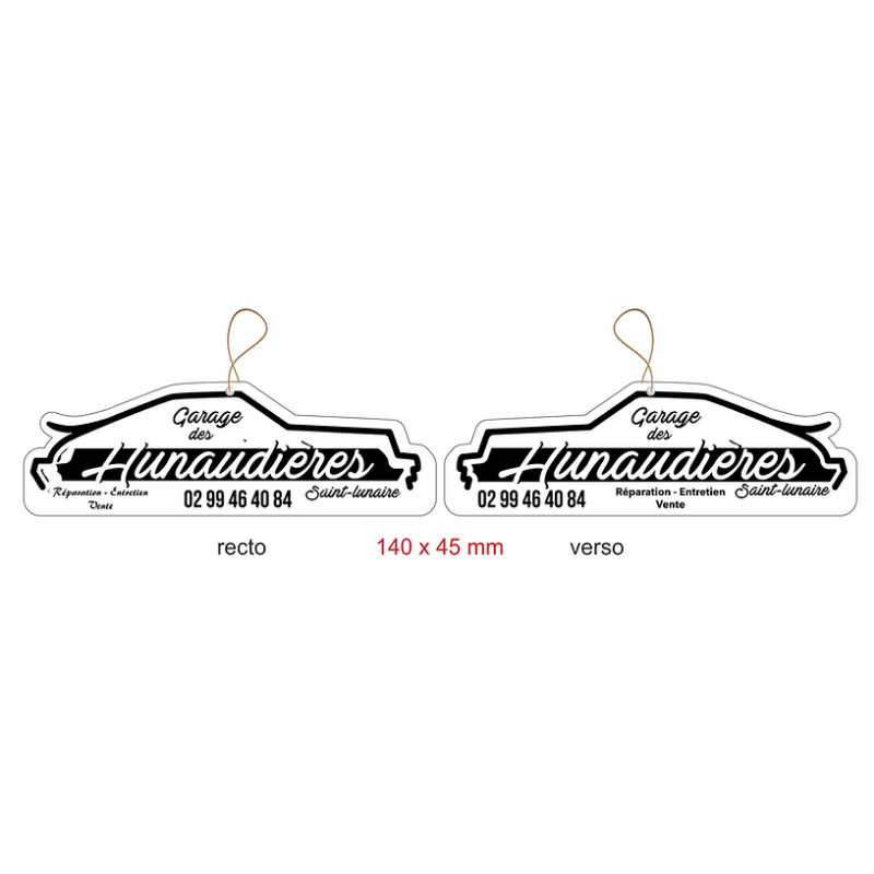 Sentorettes Publicitaires - Désodorisants Automobiles Personnalisables - Impression Numérique Haute Qualité_2