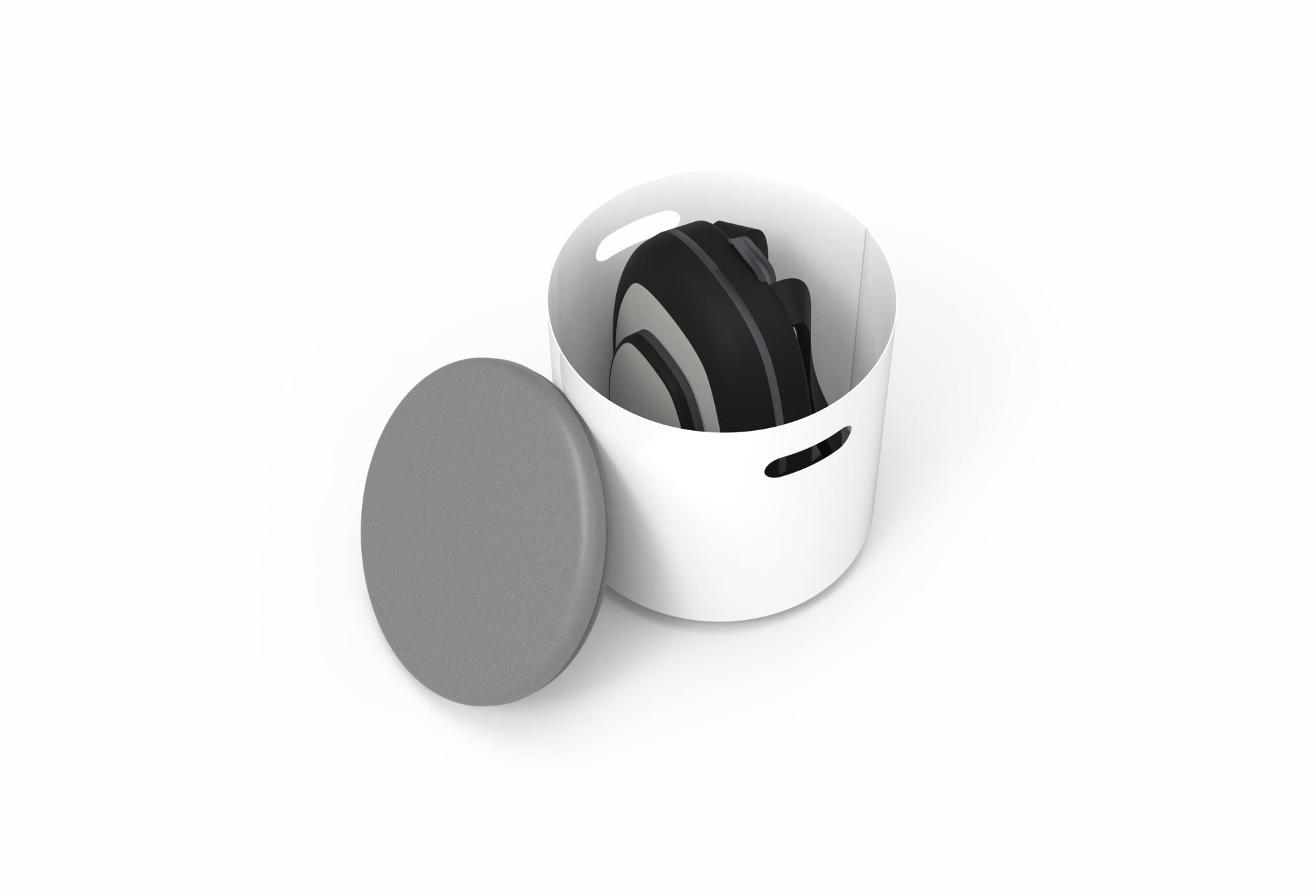 Tabouret Wobble-B avec espace de rangement intégré