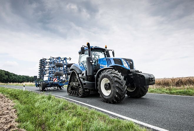 Tracteur agricole T8.435 NEW HOLLAND - puissance maxi 320/435 kW/CH - moteur Cursor 9 avec technologie SCR ECOBlue_2