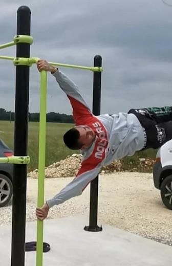 Barre de pôle - Gamme Street Workout DAMAPRO_3