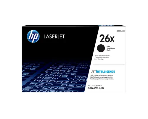 HP 26X toner LaserJet noir grande capacité authentique_2
