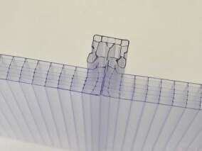 Polycarbonate alvéolaire pour toitures et sheds - Épaisseurs de 10 à 32mm - Finitions aluminium anodisé ou thermolaqué_2