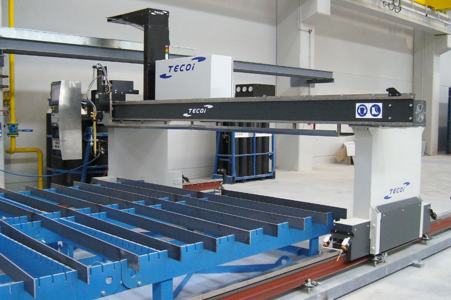 Table de découpe TEOX SLABS TECOI - Plasma et oxycoupage jusqu'à 1.200 mm - Design compact et robuste_2