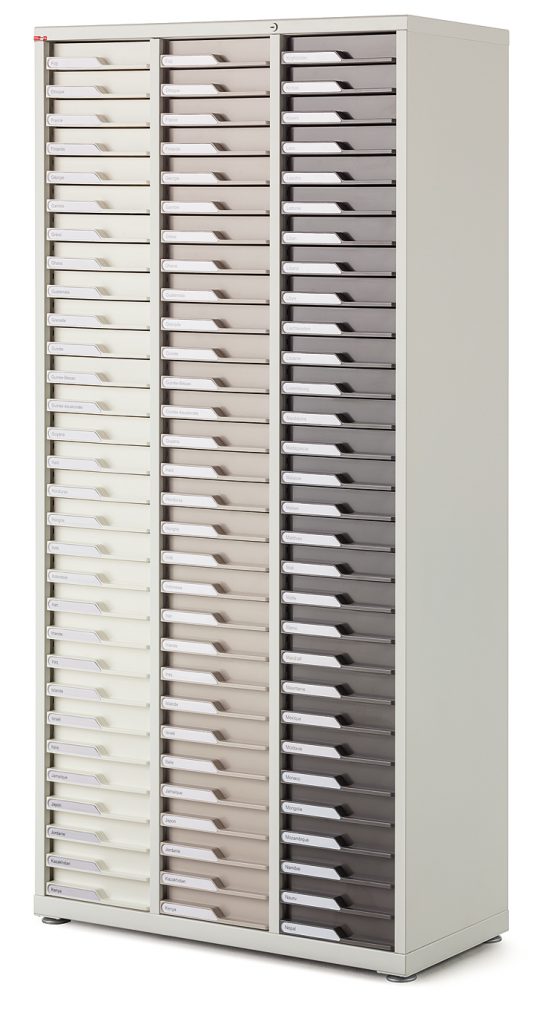 Armoire  à tiroir robuste et modulable conçue pour les  open spaces et les bureaux individuels_2