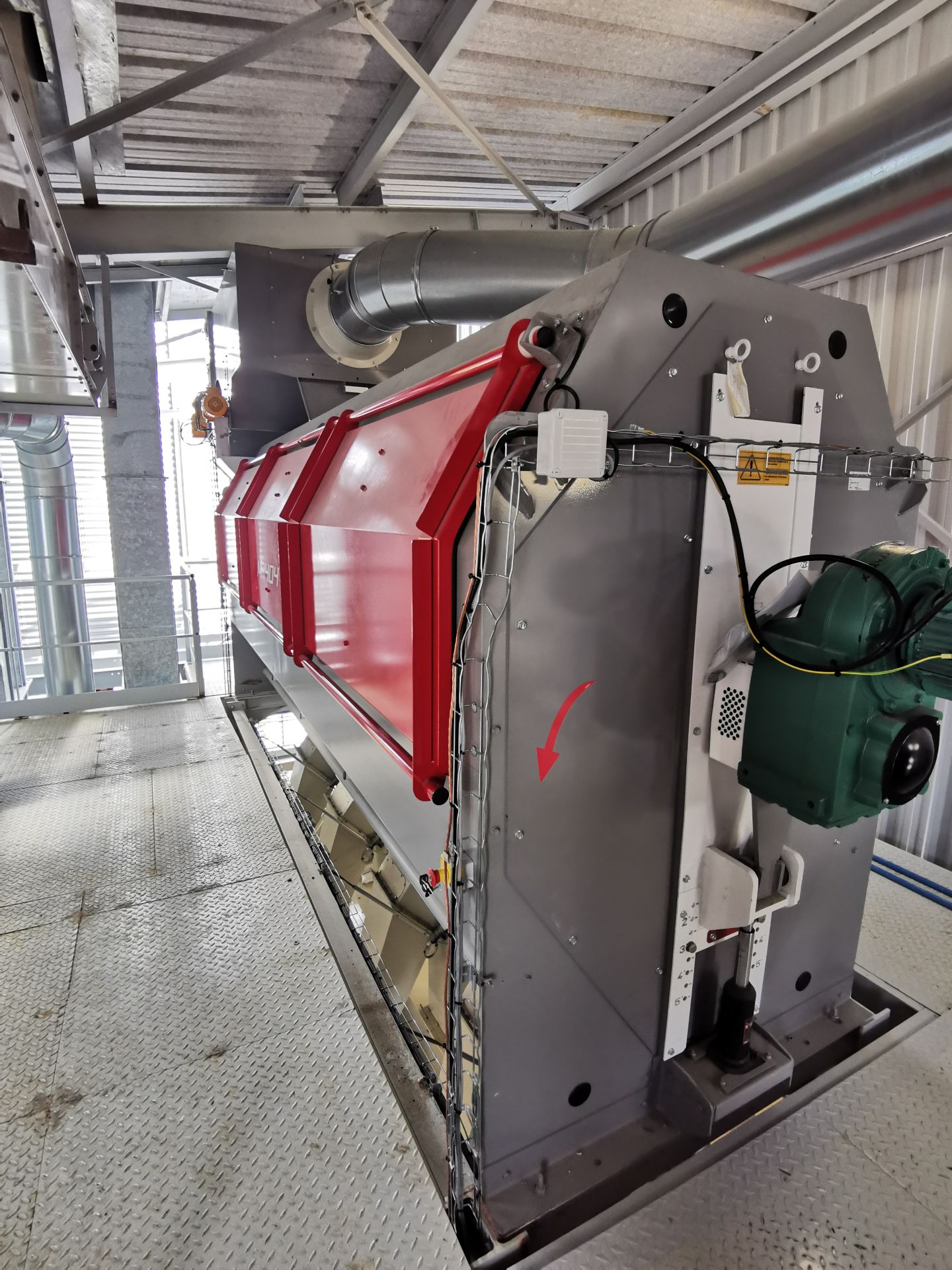 Nettoyeur rotatif pour le pré-nettoyage, l'émottage, la séparation, le triage, le calibrage de toutes céréales et de granulés - DENIS_2