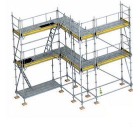 Structure robuste d'échafaudage multidirectionnel Mills Acram