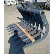 Godet fléco - DSTP - 1900mm de large - GF140 (14-18t) - pour arrachage pied de vigne et nettoyage terrain_2