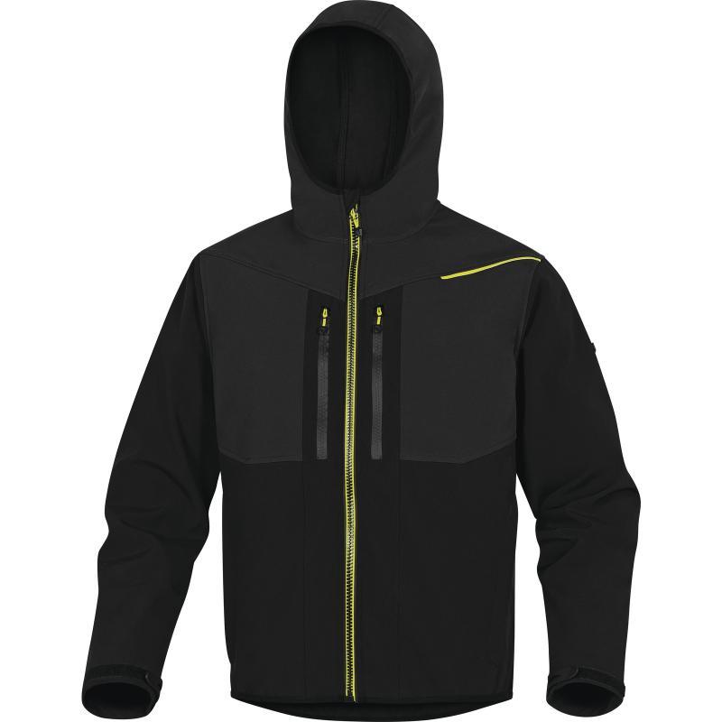 Veste softshell polyester/élasthanne 3 couches laminées - Horten2 - légère et protectrice contre froid, vent et pluies fines_2