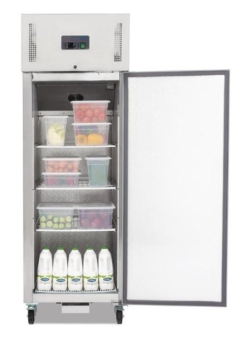 Armoire inox positive 600 litres (gaz écologique r600a)_2