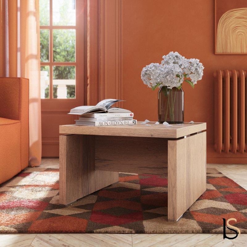 Table basse TAK - Mobel linea - 60, Chêne veiné_2