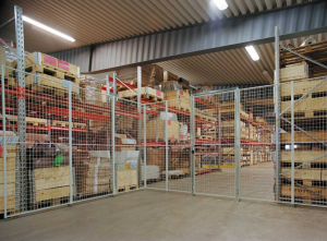 Cloisons industrielles - panneaux grillagés modulables et sécurisés pour entrepôts et usines_2