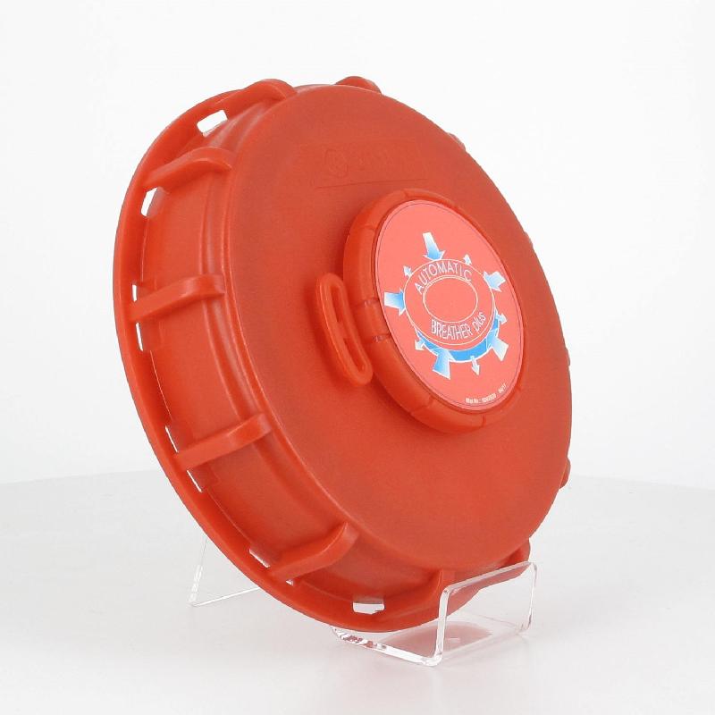 Couvercle Schütz Ø150 rouge UN + bonde 2