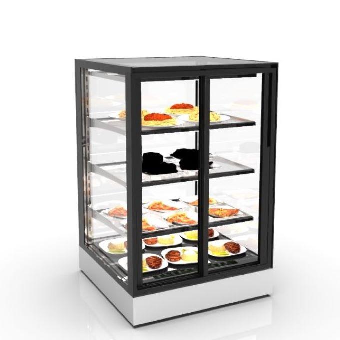 Vitrine chauffante INTEGRA à poser - Chaleur sèche - 600 mm - H950 - IN60-90C | Sayl Barcelona - Accès arrière_2