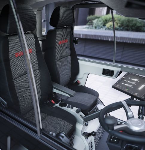 CityCat V20 - Balayeuse compacte de voirie 2 m³ - Direction articulée, moteur Diesel Euro 6 - Eurovoirie_2