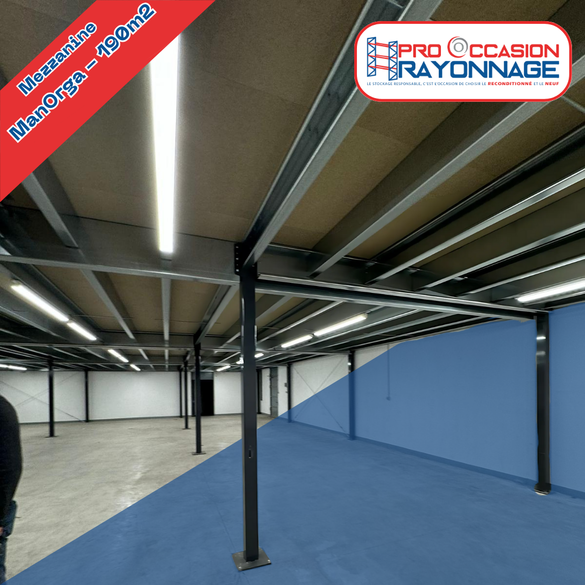 Mezzanine industrielle ManOrga - 190m²_2