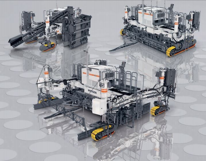 SP 64 - Machines à coffrage glissant Wirtgen - 155 kW / 211 ch - Modulaire et adaptable pour routes et aéroports_2