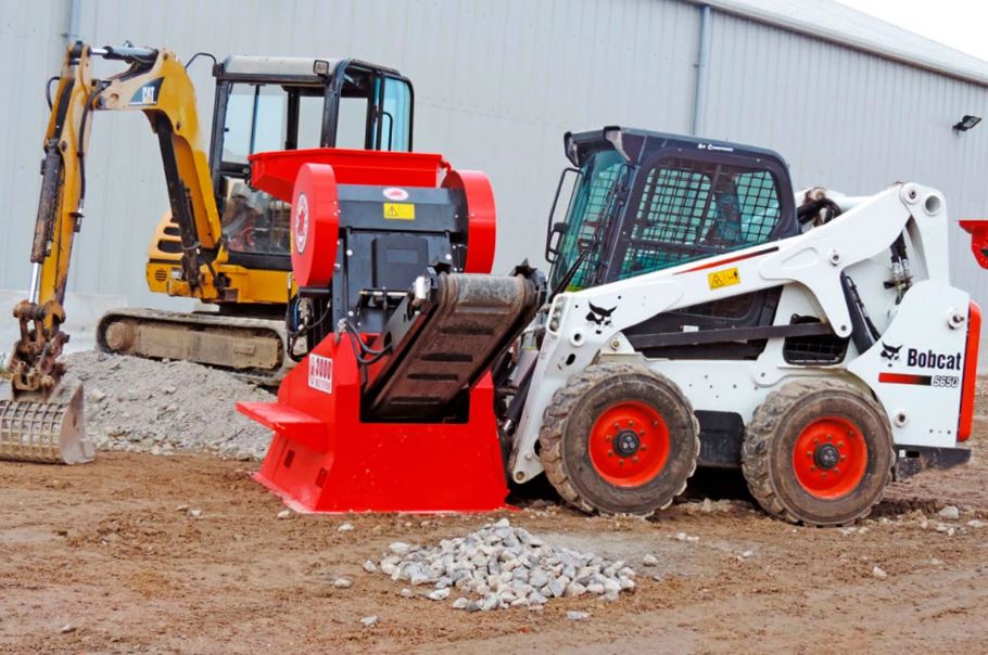 Concasseur version transportable avec attelage 3 points - 3000/3000 TM RED RHINO_2