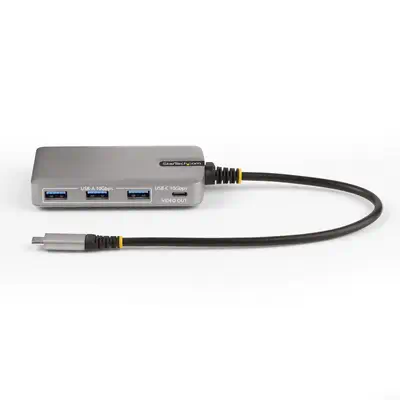 Hub USB-C à  4 Ports avec Sortie Vidéo USB-C DP Alt Mode 4K 60Hz - 3x USB-A, 1x USB Type-C, 100W Powe_2
