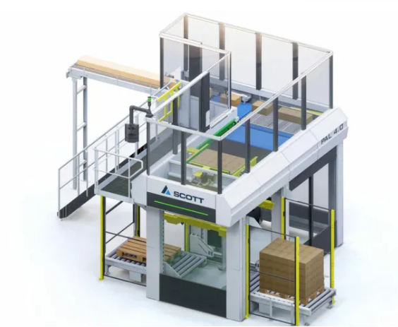 Système de palettisation automatisé multi-lignes - PAL 4.0 SCOTT AUTOMATION - Compact, rapide et flexible_2