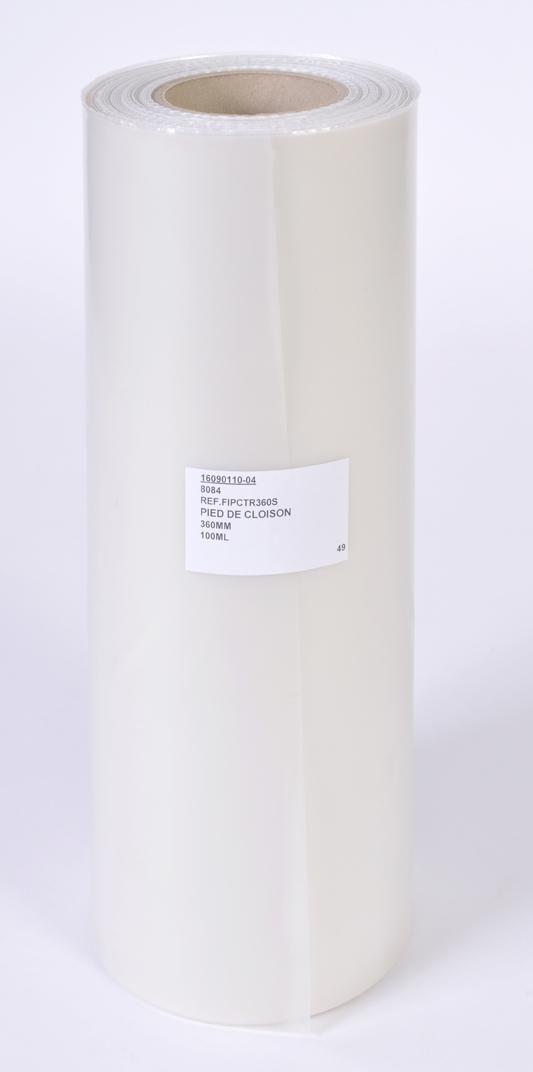 Film polyéthylène léger et souple - Protection contre remontées d'humidité pied de cloison (L: 360 mm, l: 100 m)_2