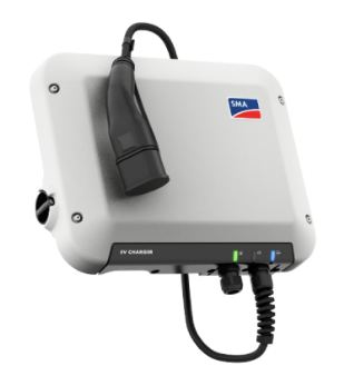 Chargeur pour voitures électriques EV SMA 3PH 22 kW - Garantie 5 ans - Fabriqué en Allemagne - Puissance configurable de 1,3 à 22 kW_2