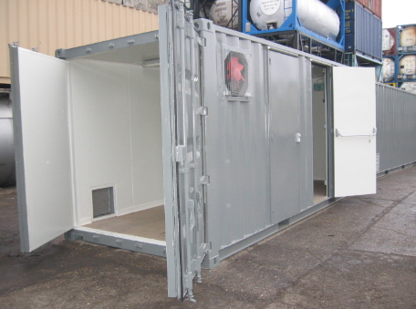 Conteneur aménagé sur mesure - Chaudronnerie, isolation, peinture, revêtement de sol, électricité, menuiserie_2