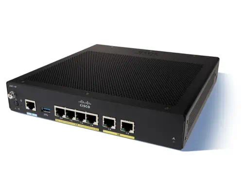 Cisco C927-4P Routeur connecté Gigabit Ethernet Noir_2