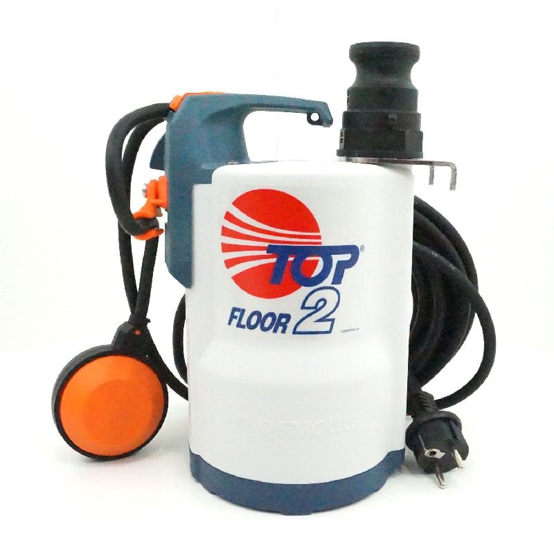 Kit d'urgence anti-inondation PEDROLLO Plug & Drain - Pompe vide-cave 220V avec flotteur, débit 9 m3/h - 0.37 kW_2