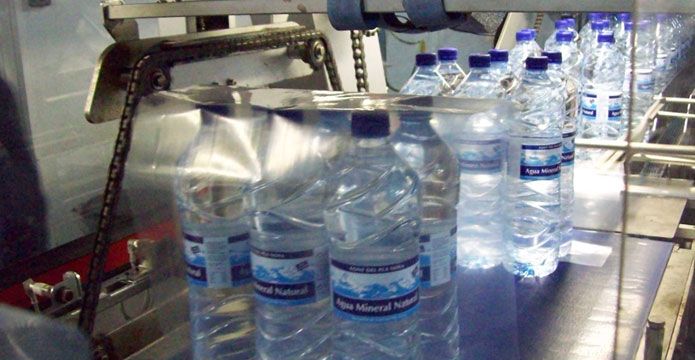 Modèle SWM350 - Fardeleuse en acier peint avec EF Sealing et tunnel de rétraction_3