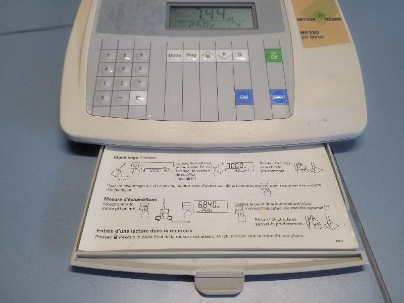 Ph-mètre mp230 mettler toledo_2