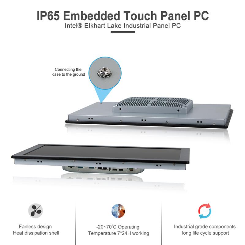 Panel PC industriel fanless 21,5 pouces Full HD - Intel® Celeron® J1900 - EVI-J215WAR_2