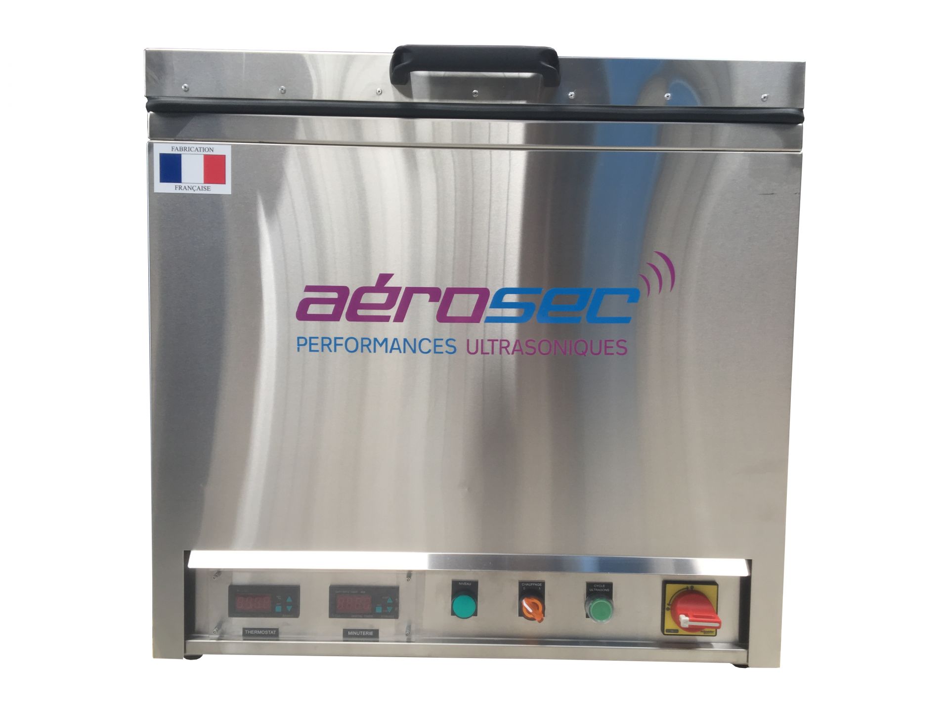 Bac ultrasons inox 2.6 litres insonorisé - usage intensif - Delta Compact HTI220 avec isolation phonique et minuterie digitale_2