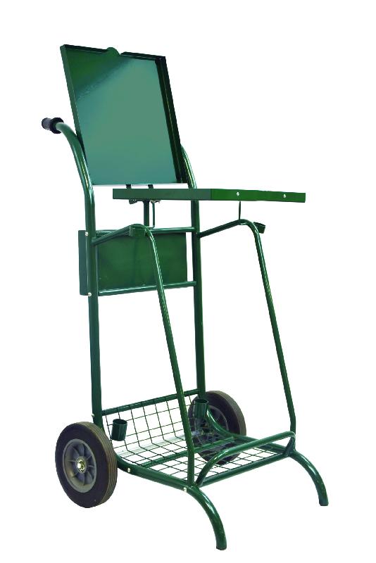 Chariot voirie avec couvercle 2 x 110L roues caoutchouc MOBISAC_2