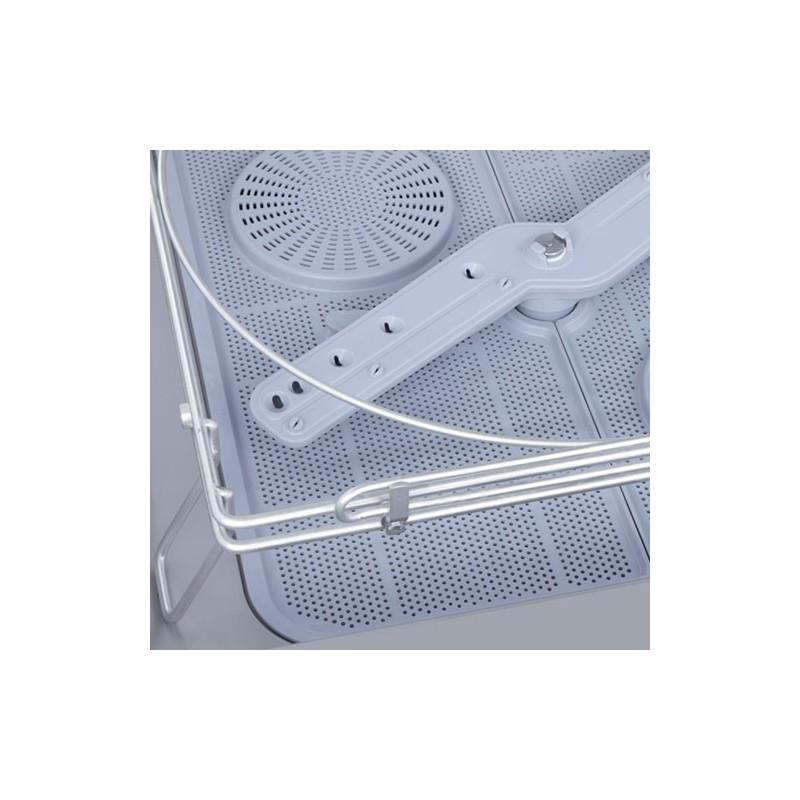 Lave-vaisselle à capot électronique avec casier 60x50 - Grande capacité | Elettrobar NIAG282LV1_2