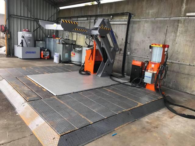 Station de dépollution complète VHU - Iris Mec IBE - Système de récupération et stockage des fluides_2