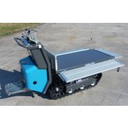 Brouette à moteur TC50-E Utility Line - Messersi - 500 kg - électrique, transporteur sur chenilles, moteur triphasé 5.5 kW_2