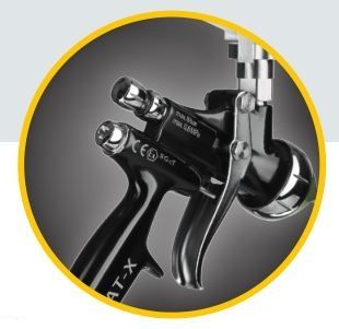 Pistolet de projection manuel Airspray - Wagner Topfinish GM 1010G CAT-X - 8 bar - godet gravité_2