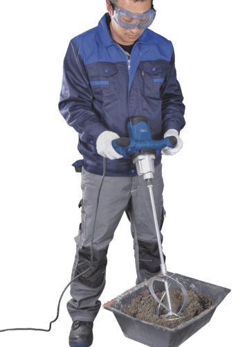 5907801901 PM1200 - Malaxeur et mélangeur portatif Scheppach 230V 50Hz 1200W avec vitesse variable et turbine M14_2