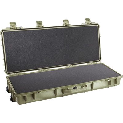 1700 Longue Protector - Valise étanche Peli - Intérieur : 90,8 × 34,3 × 13,3 cm - Jeu de 3 pièces en mousse et roulettes solides_2