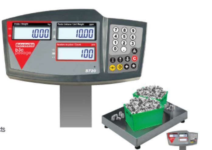 S720 - balance compteuse - b3c-serenite - de 3 kg à 600 kg_2