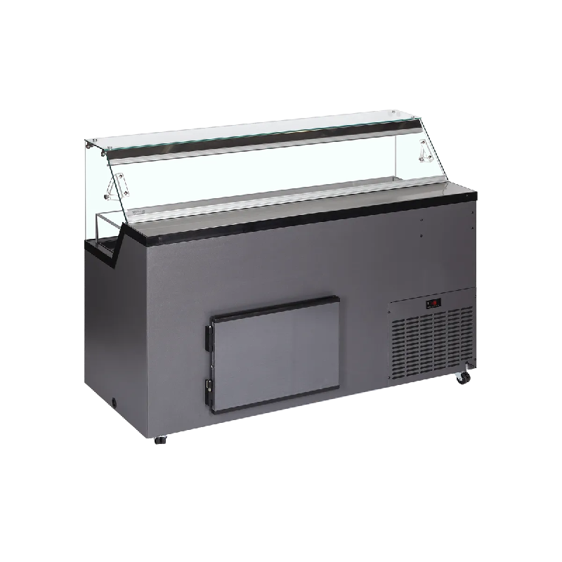 Congélateur vitré de glace MIRABELLA 9 (439 / 306 L) Gris TEFCOLD_2