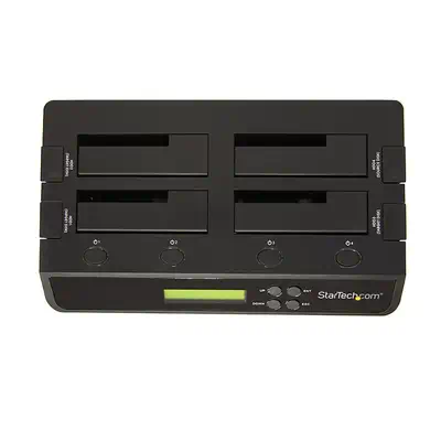 Duplicateur et Effaceur de Disques Durs à  4 baies, Cloneur/Copieur Autonome de HDD/SSD 1:3 SATA, Sta_2
