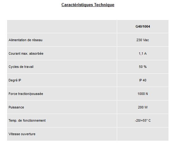 Kit motorisation pour porte de garage g40/1005/3/ pour porte sectionnelle / avec bouton-poussoir_2