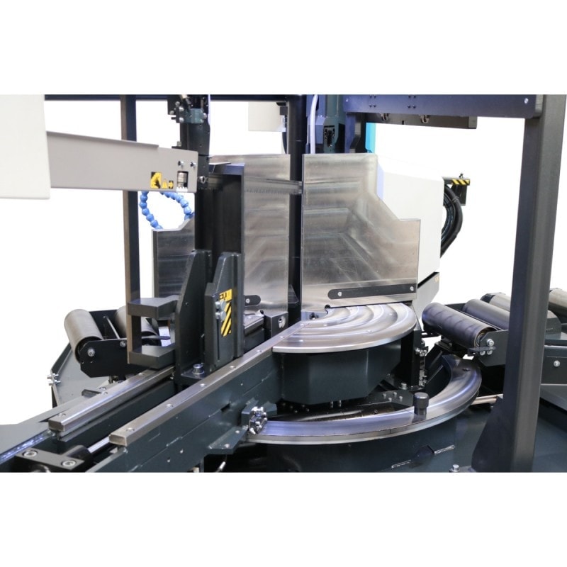 Scie à ruban métal horizontale Metallkraft HMBS 440 CNC X DG 2000 - Coupe d'onglet +60° à -60° avec commande Siemens_2
