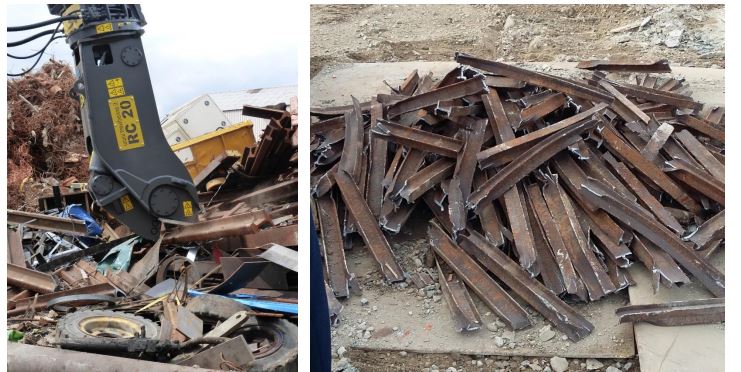 Casse rail pour la découpe et l'élimination des voies ferrées et tramway- RC_2