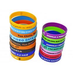 Silicone'pass - Bracelet d'identification réutilisable et personnalisable - ECD_2